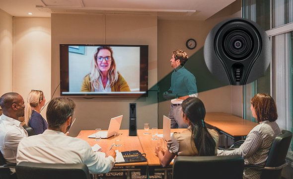 Vídeo de alta qualidade com câmera de 1080p e ângulo ajustável